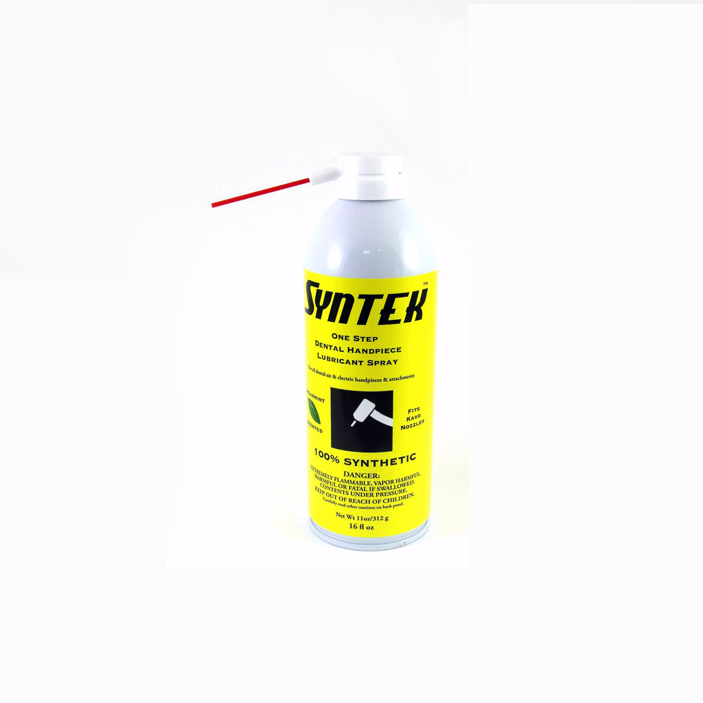 Syntek Synthetic Dental Handpiece Cleaner / Lubricant Spray (1 Pack ...