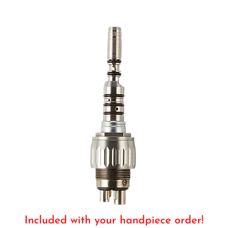 1-10* Dental LED E-generator High Speed Handpiece 4 H Coupler Fit Kavo - Foto 2